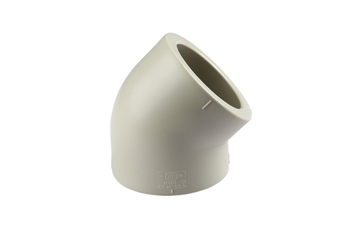 华南热作学院PPH45°弯头(DIN)