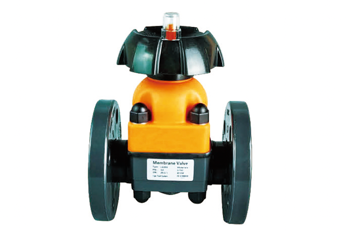 华南热作学院法兰式隔膜阀